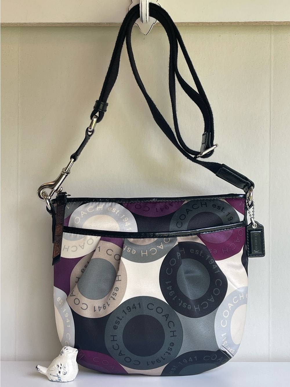 COACH 1941 Satin Shoulder Crossbody